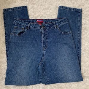 Westport straight leg mid to high rise blue 👖 12